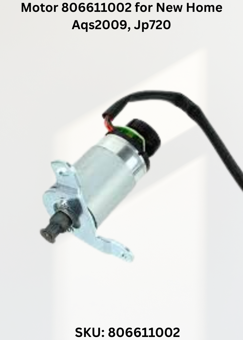 Motor 806611002 — Fits New Home AQS2009, JP720, JP760