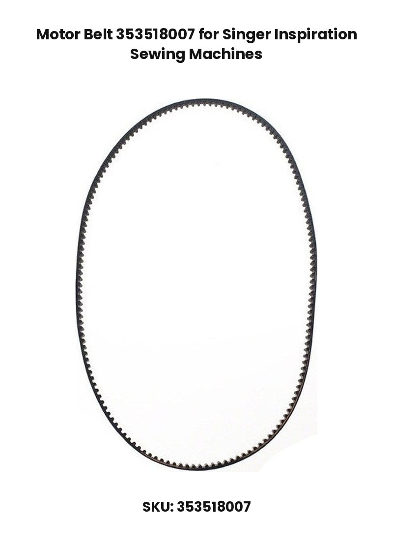 Motor Belt 353518007 for Singer Inspiration Sewing Machines