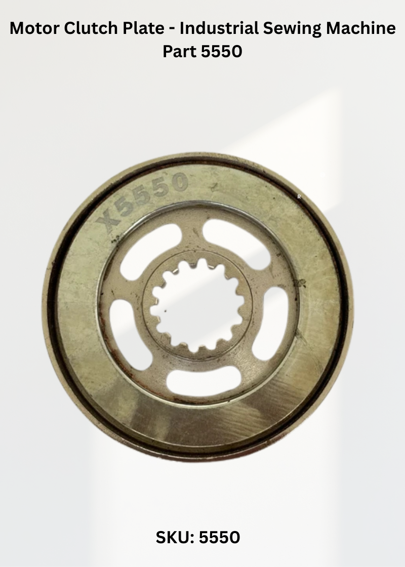 Motor Clutch Plate - Industrial Sewing Machine Part 5550