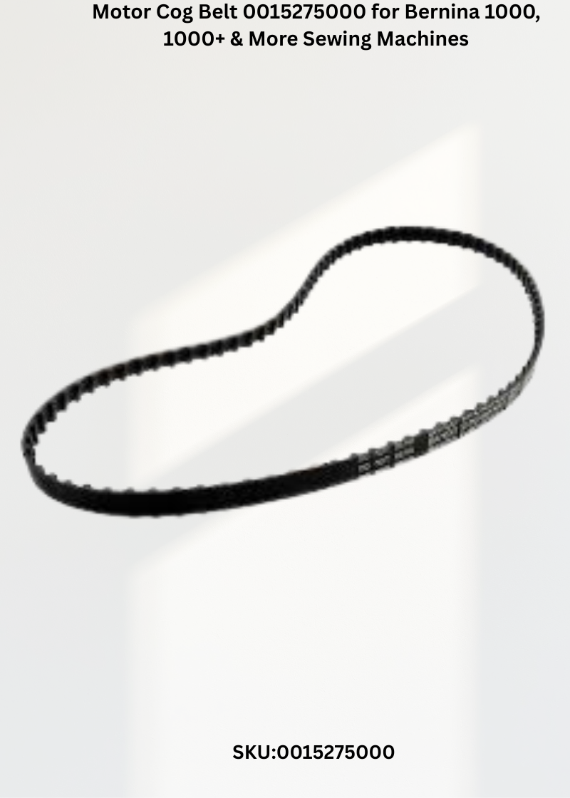 Motor Cog Belt 0015275000 for Bernina 1000, 1000+ & More Sewing Machines