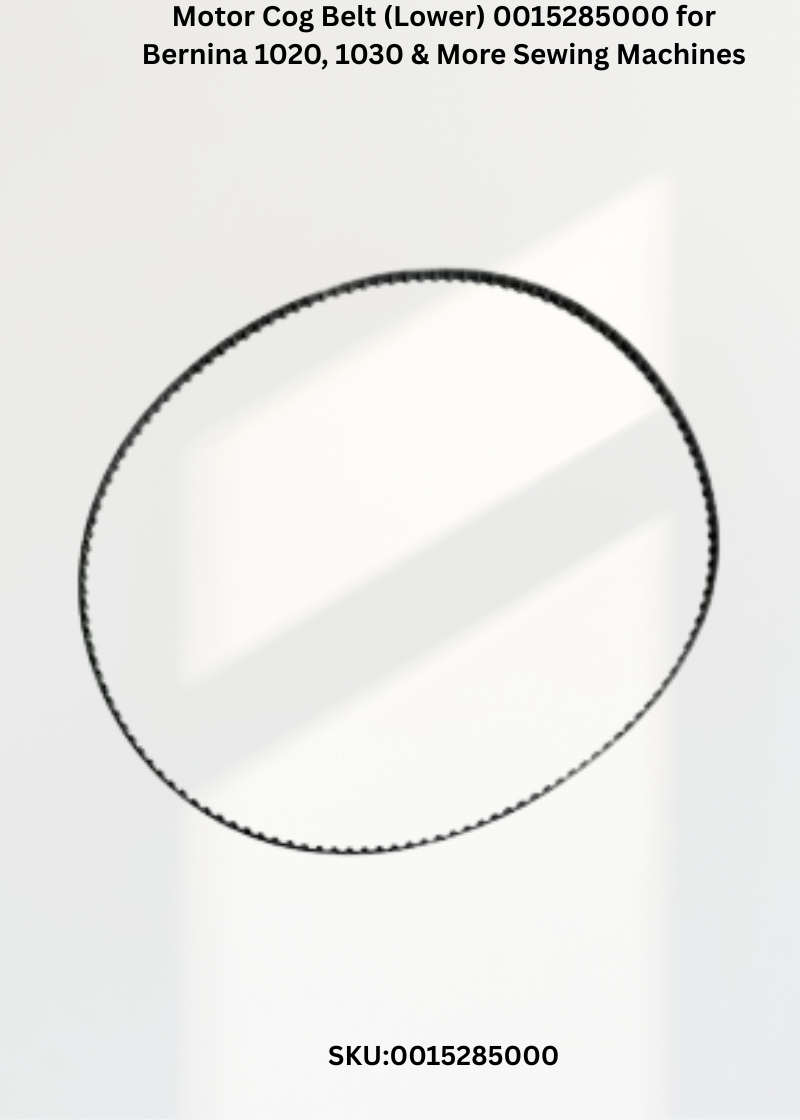 Motor Cog Belt (Lower) 0015285000 for Bernina 1020, 1030 & More Sewing Machines