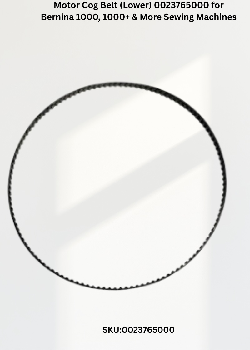 Motor Cog Belt (Lower) 0023765000 for Bernina 1000, 1000+ & More Sewing Machines