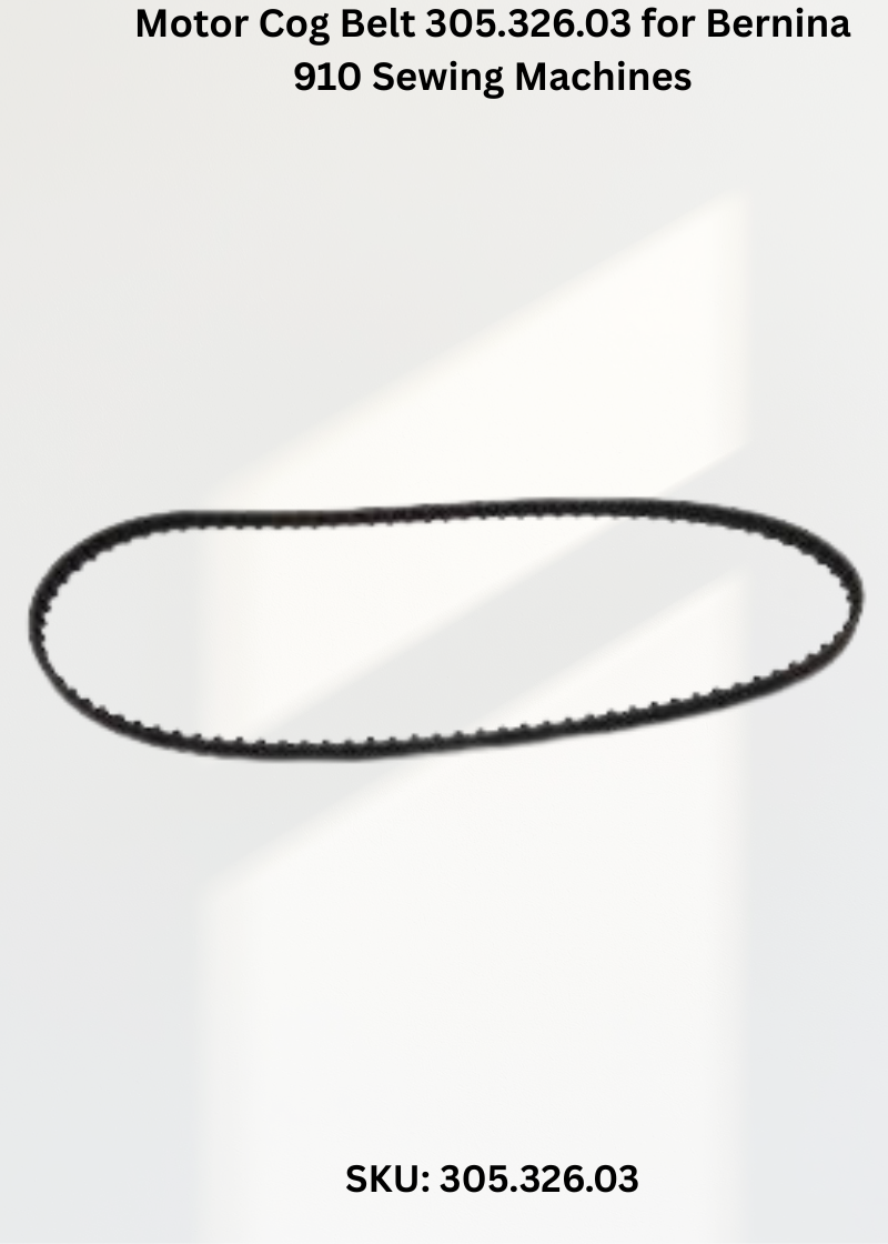 Motor Cog Belt 305.326.03 for Bernina 910 Sewing Machines
