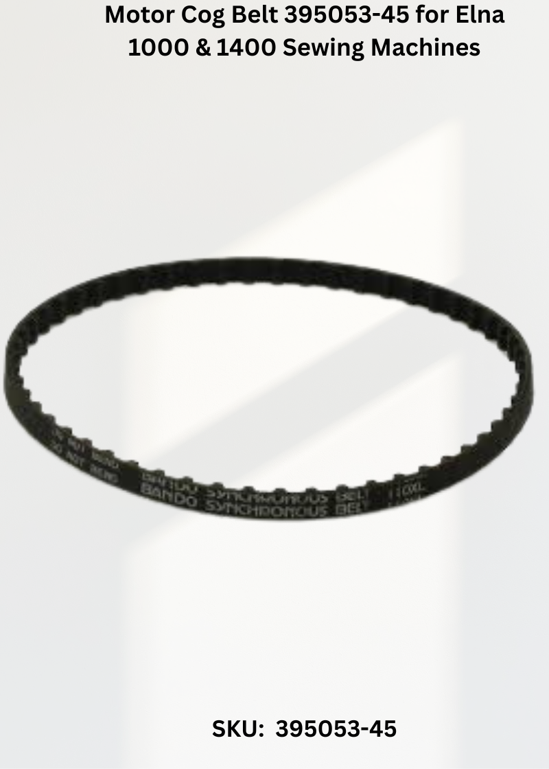 Motor Cog Belt 395053-45 for Elna 1000 & 1400 Sewing Machines