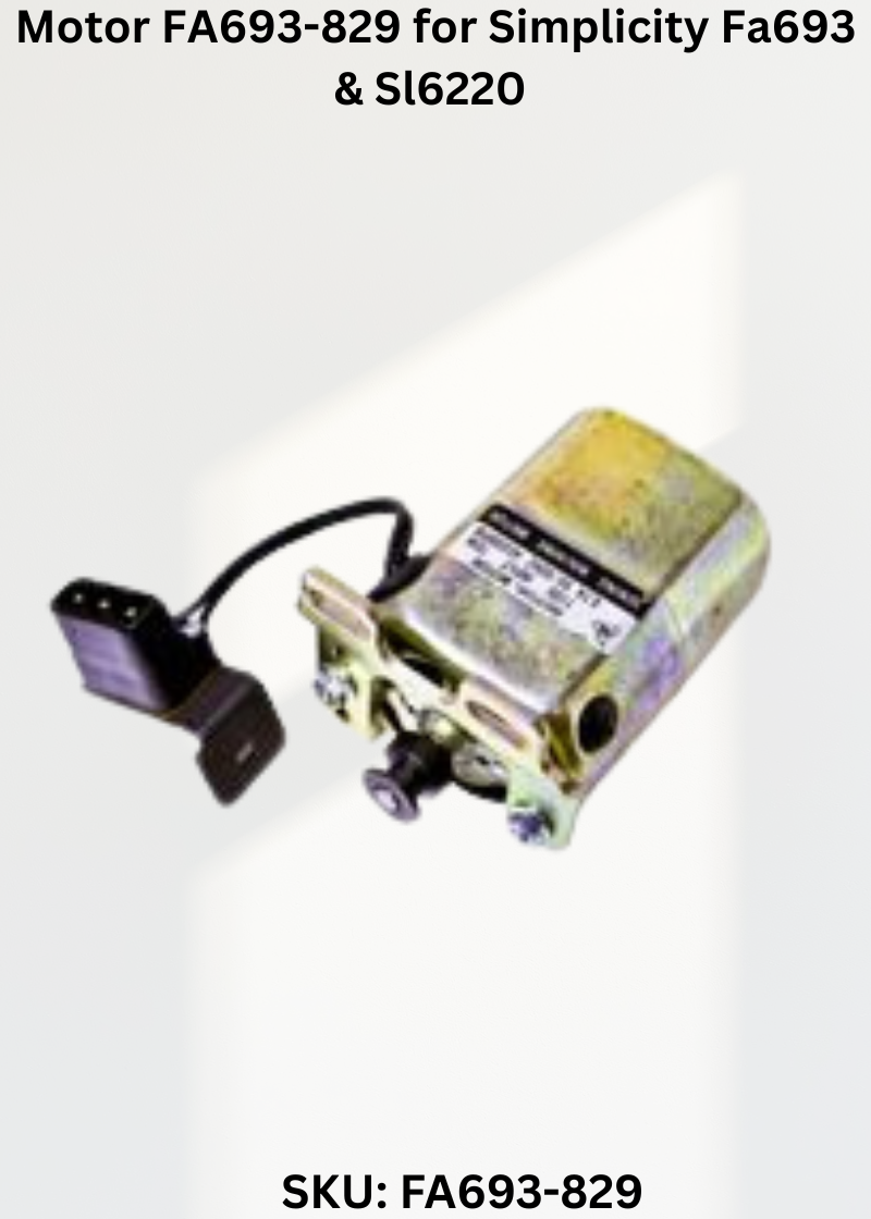 Motor FA693-829 — Fits Simplicity BL1400, FA693, SL6220
