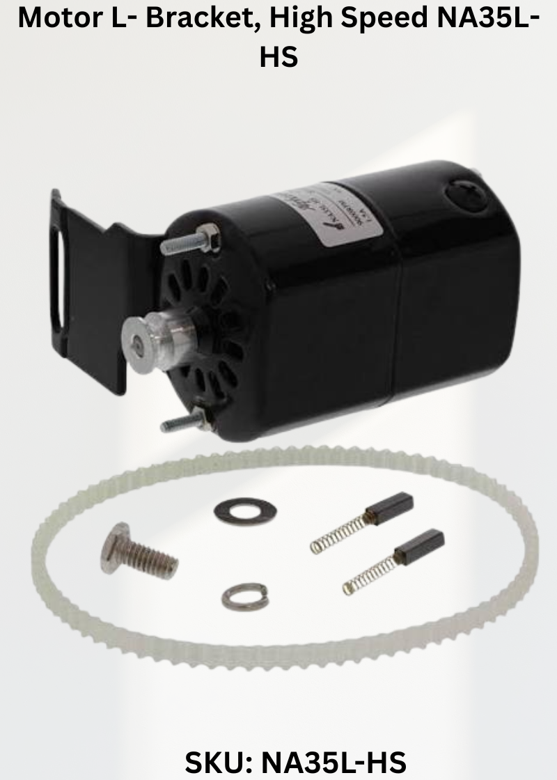 Motor L-Bracket, High Speed