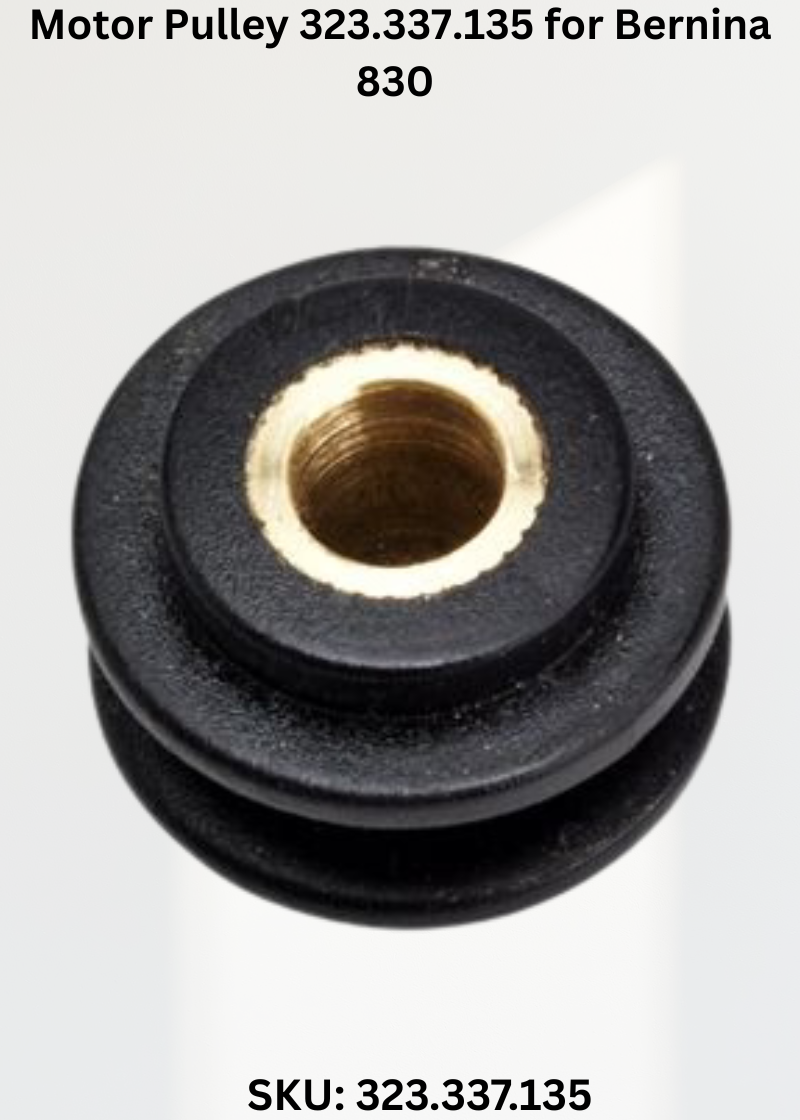 Motor Pulley 323.337.135 for Bernina 830 Sewing Machines