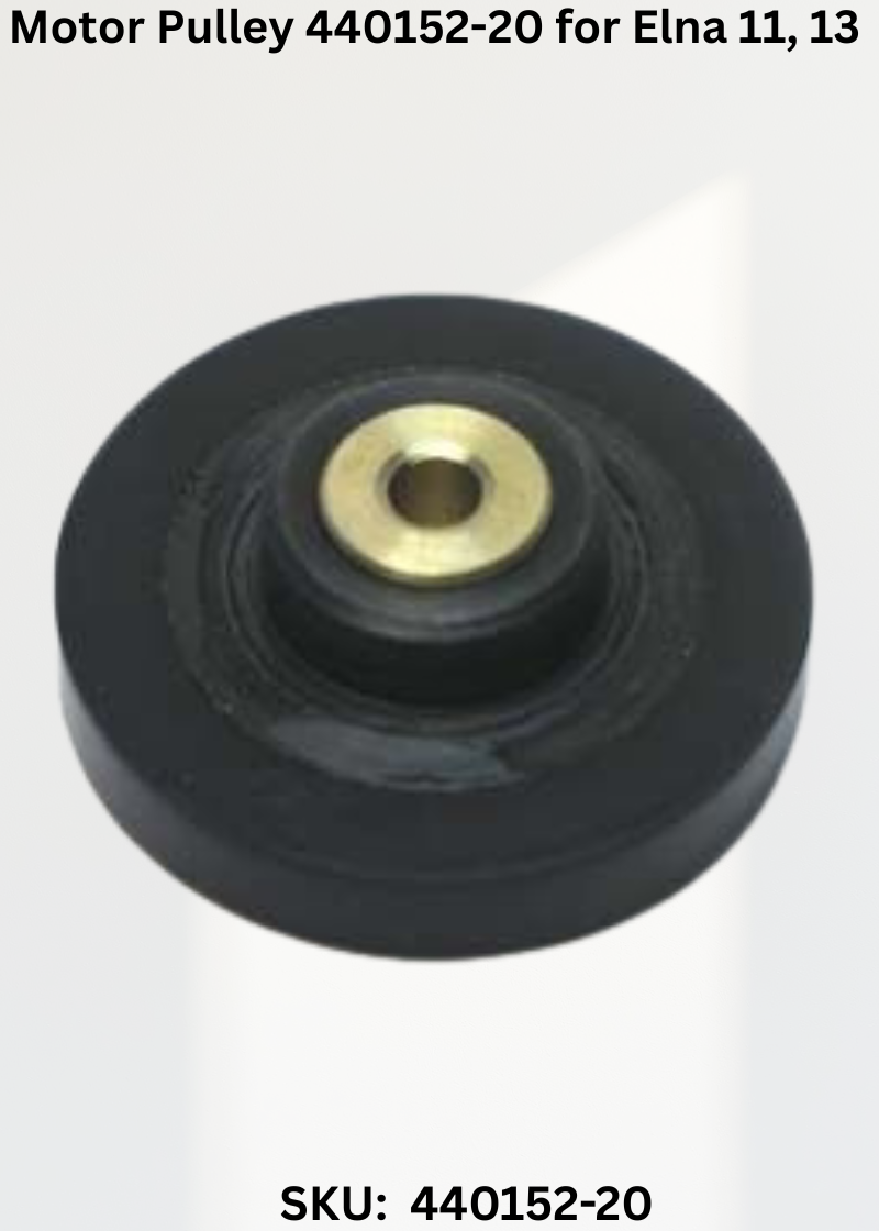 Motor Pulley 440152-20 for Elna 11, 13 & More Sewing Machines
