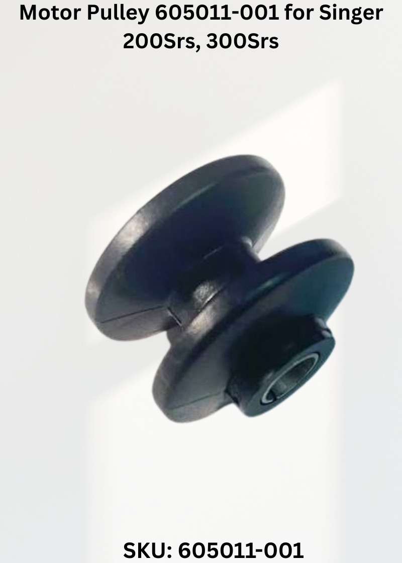 Motor Pulley 605011-001 for Singer 200Srs, 300Srs & More Sewing Machines