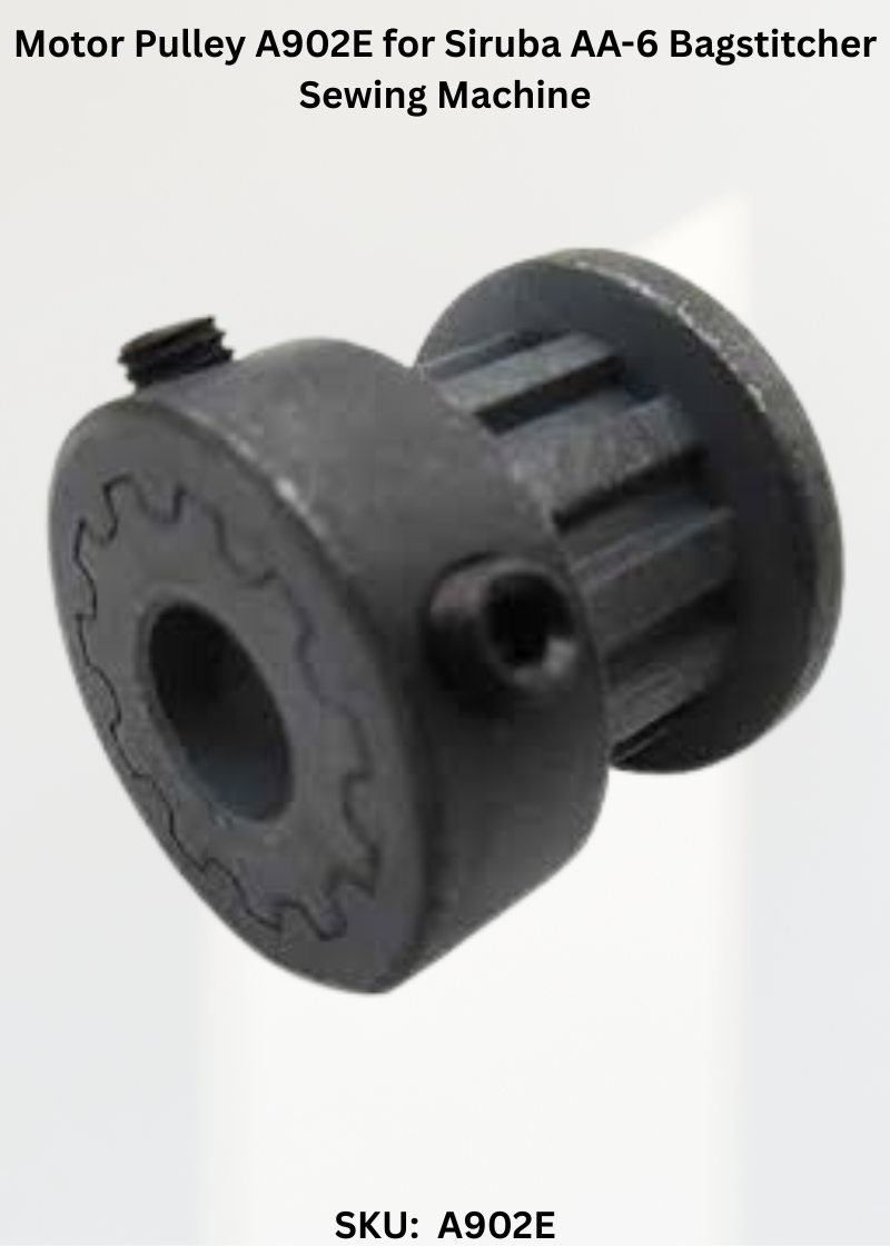 Motor Pulley A902E for Siruba AA-6 Bagstitcher Sewing Machine