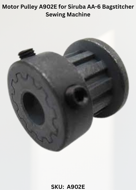 Motor Pulley A902E for Siruba AA-6 Bagstitcher Sewing Machine