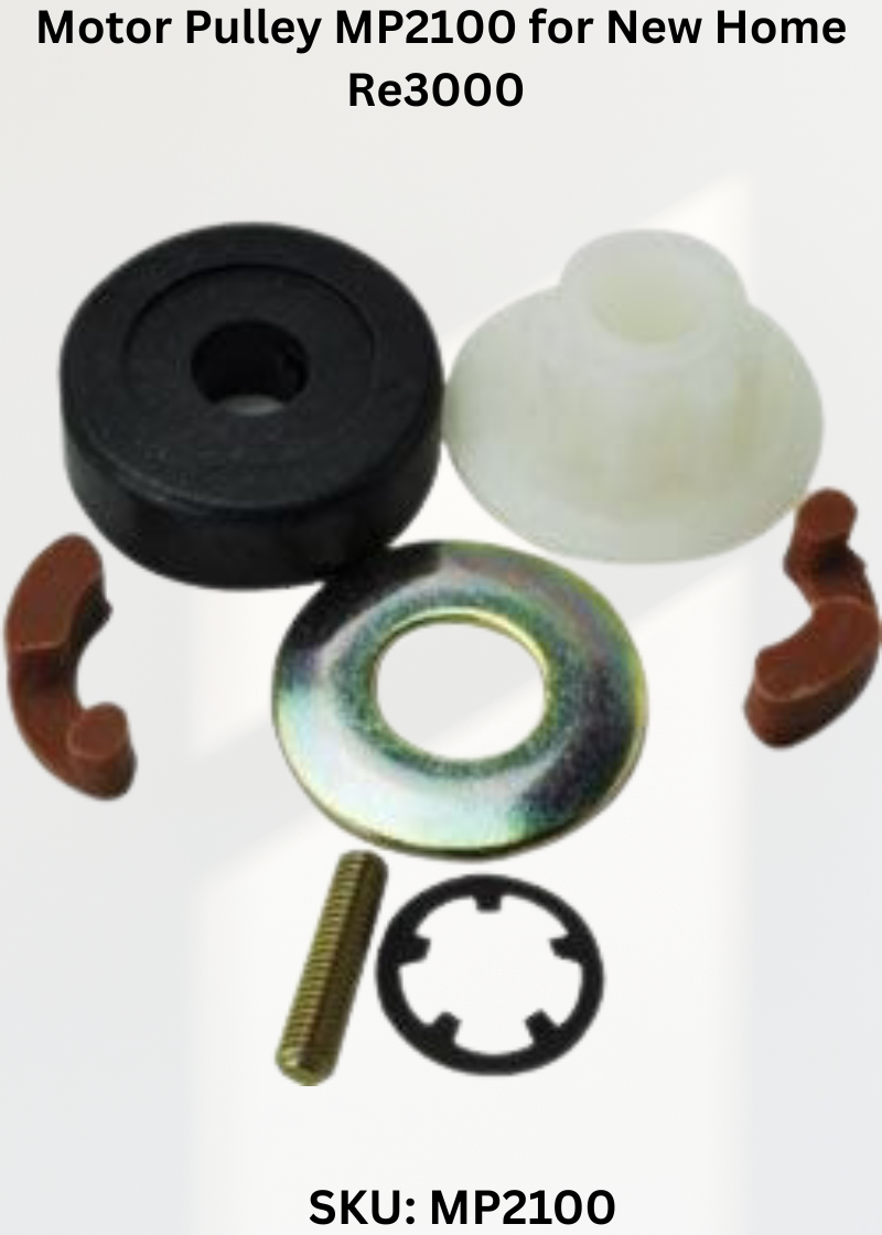 Motor Pulley MP2100 for New Home Re3000 Sewing Machines