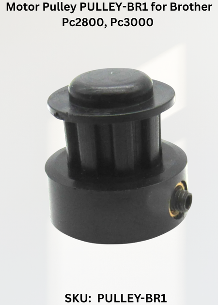 Motor Pulley PULLEY-BR1 for Brother Pc2800, Pc3000 & More Sewing Machines