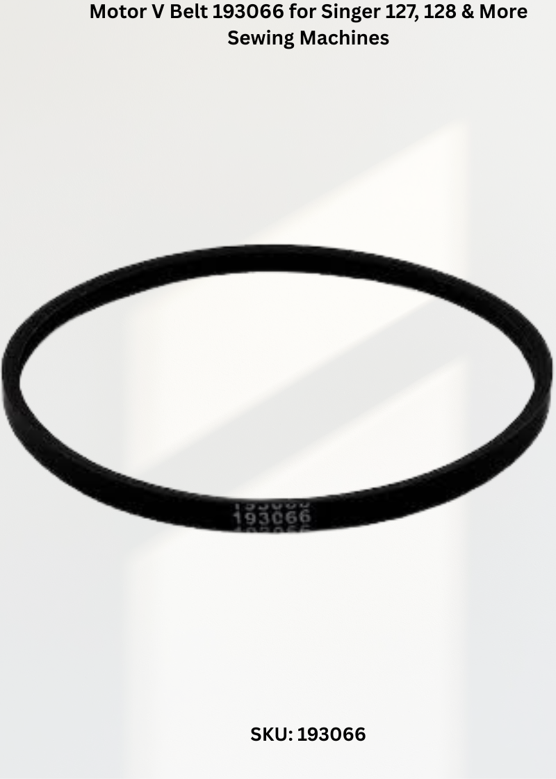 Motor V Belt 193066 for Singer 127, 128 & More Sewing Machines