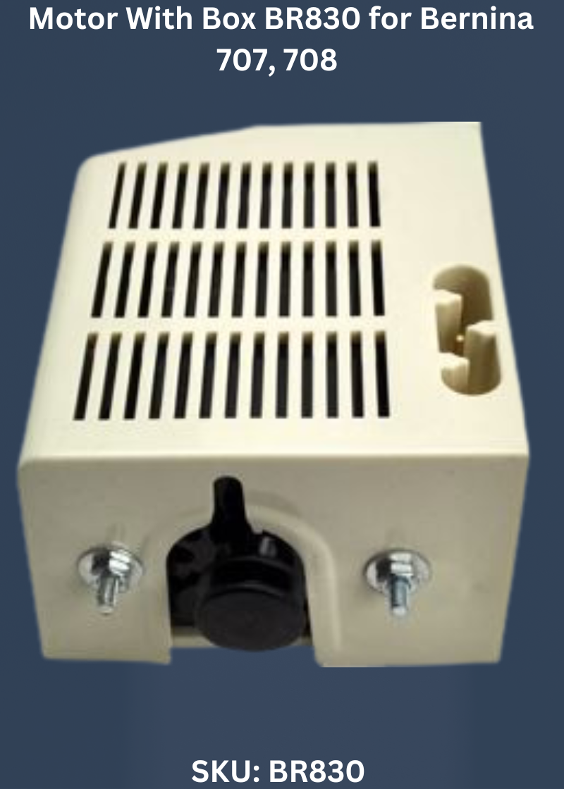Motor With Box BR830 — Fits Bernina 707, 708, 709, 717 & more