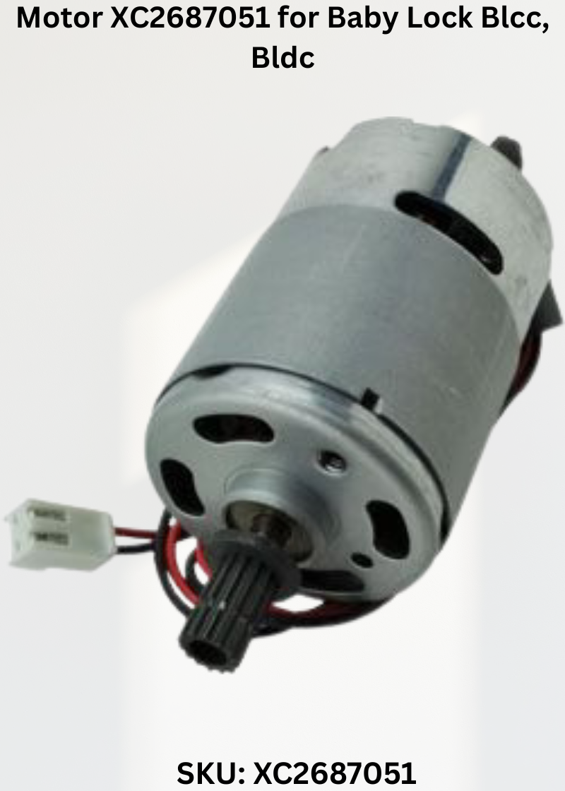 Motor XC2687051 — Fits Brother NV1000, NV700E, NX200, NX400 & more