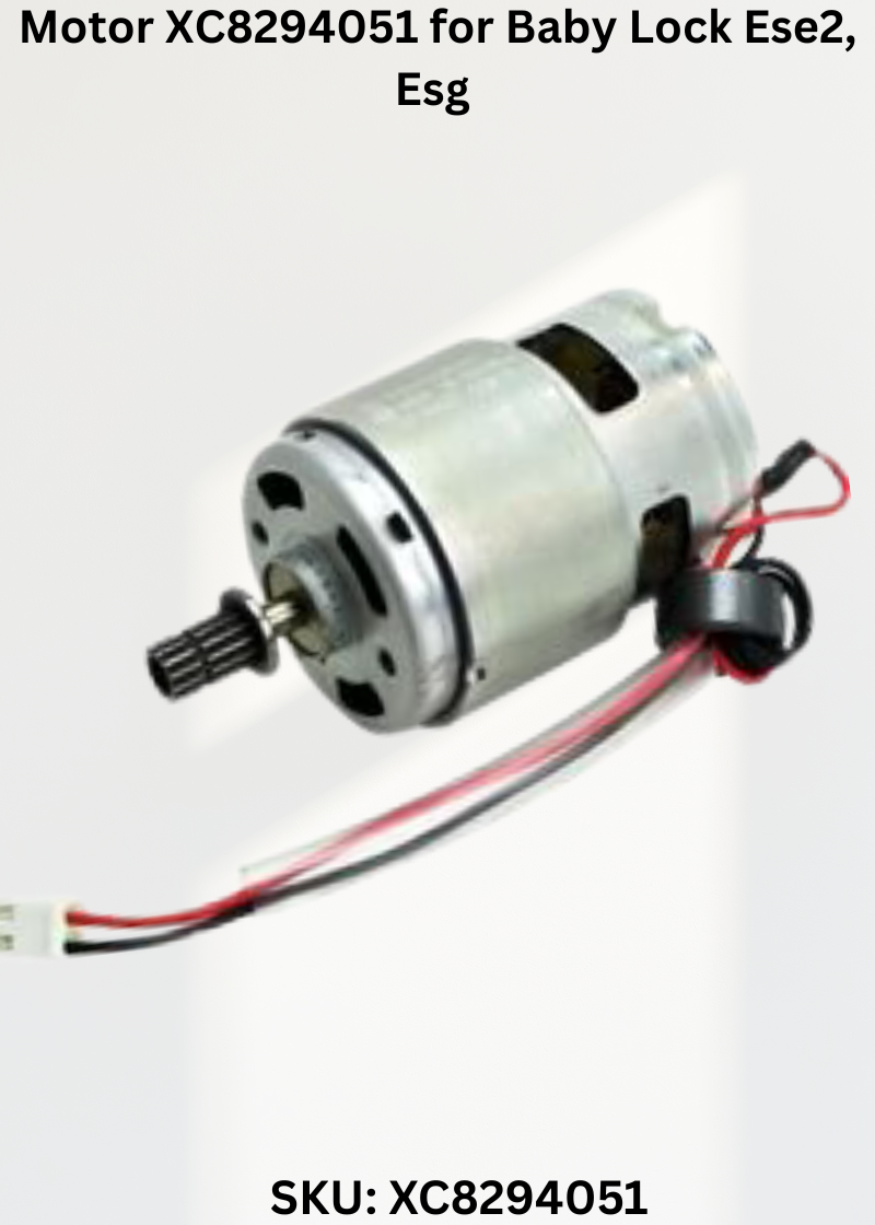 Motor XC8294051 — Fits Baby Lock ESE2 & more