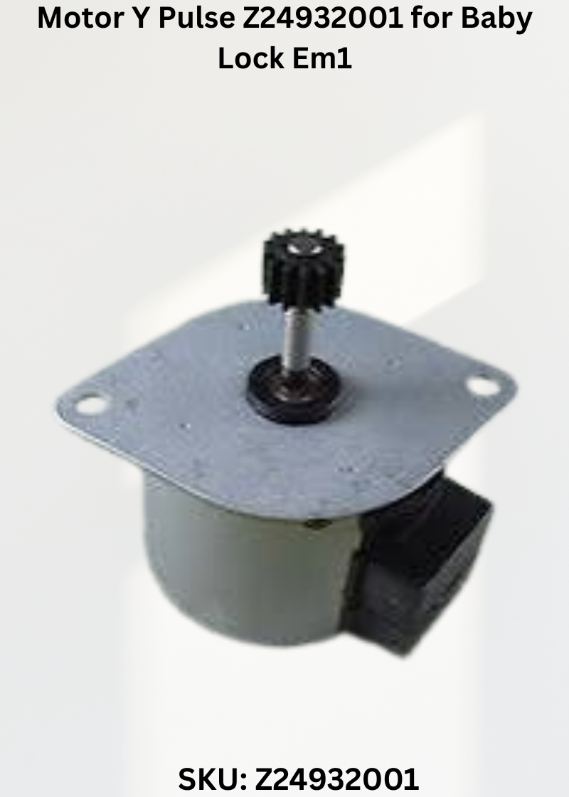 Motor Y Pulse Z24932001 — Fits Baby Lock EM1 & more