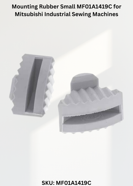 Mounting Rubber Small MF01A1419C for Mitsubishi Industrial Sewing Machines
