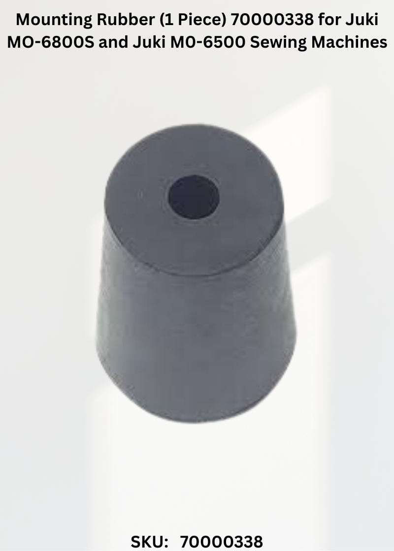 Mounting Rubber (1 Piece) 70000338 for Juki MO-6800S and Juki M0-6500 Sewing Machines