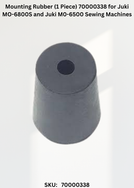 Mounting Rubber (1 Piece) 70000338 for Juki MO-6800S and Juki M0-6500 Sewing Machines