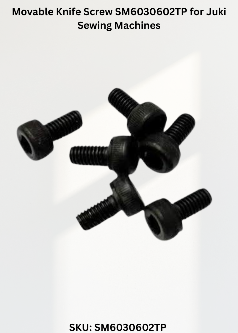Movable Knife Screw SM6030602TP for Juki Sewing Machines
