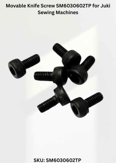 Movable Knife Screw SM6030602TP for Juki Sewing Machines