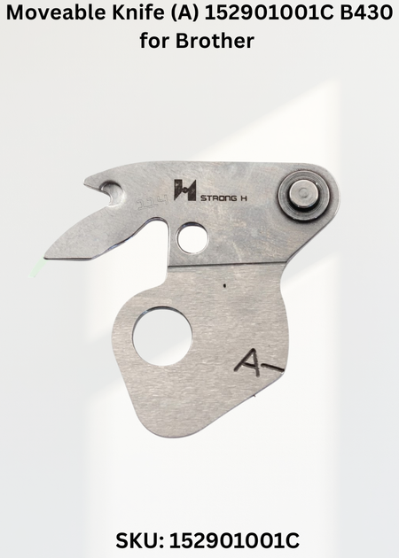 Moveable Knife (A) 152901001C B430 for Brother LK3-B430 Sewing Machine