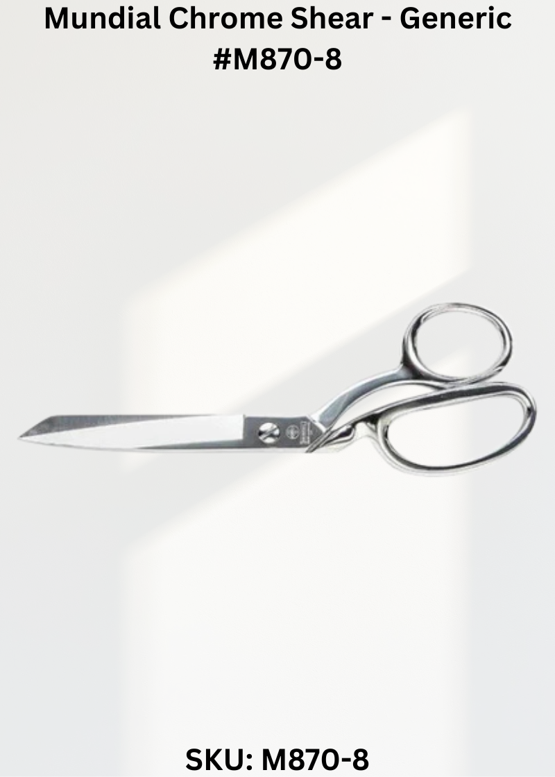 Mundial Chrome Shear - Generic #M870-8