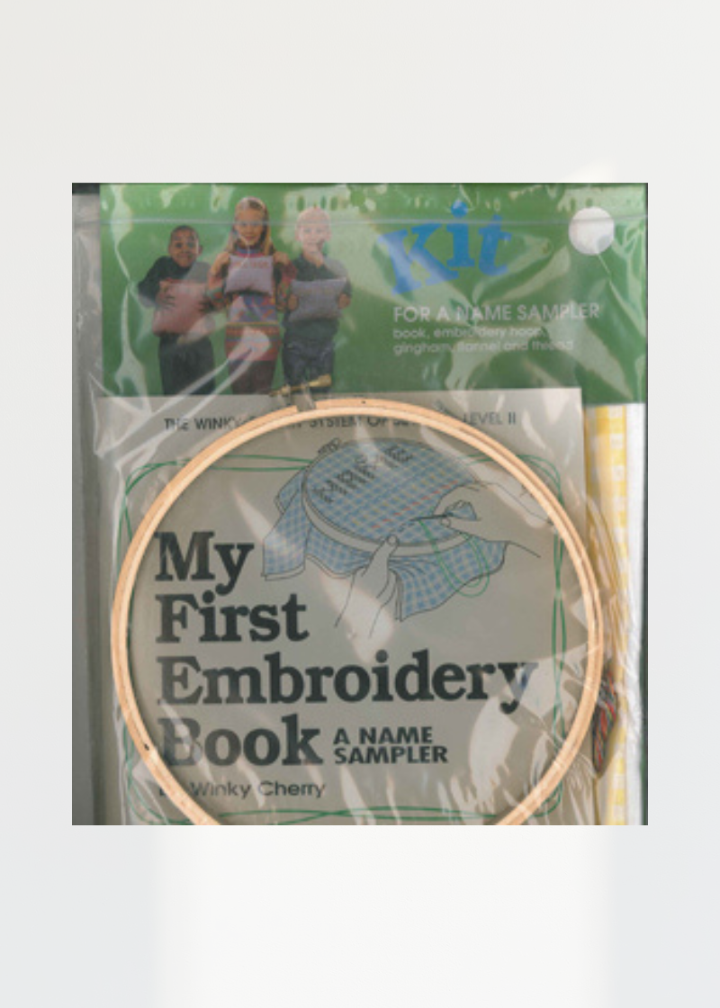 My First Embroidery Book (Kit) PPMFEB