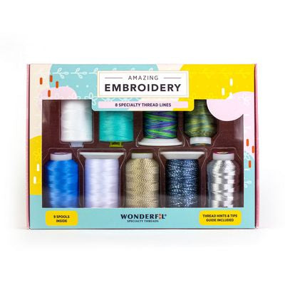 WonderFil Amazing Embroidery Pack- Oceana 9ct.
