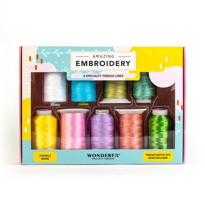 WonderFil Amazing Embroidery Pack- Springtime 9ct.