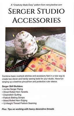 Nancy Bednar Serger Studio Accessories Pattern