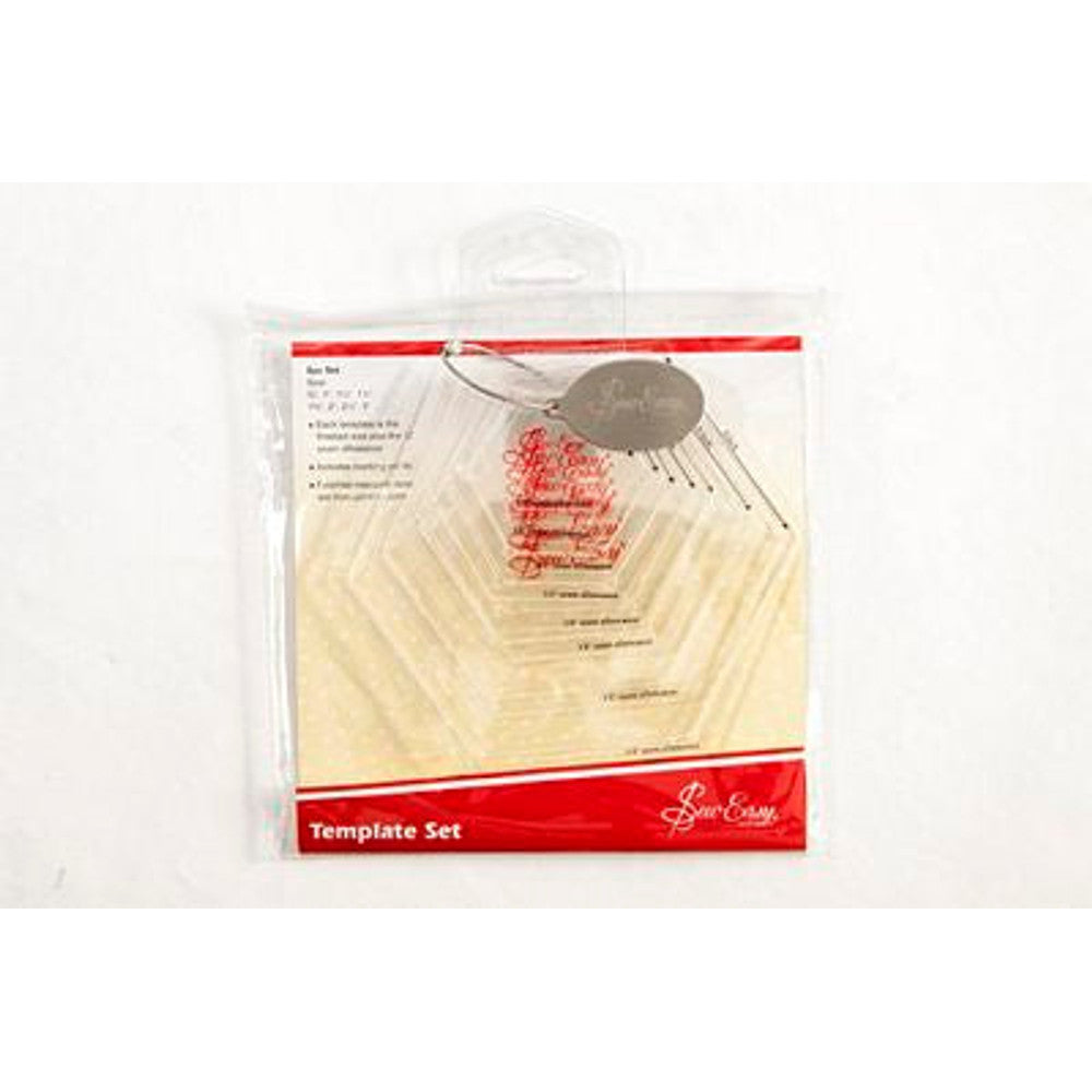 Sew Easy Hexagon Template Set