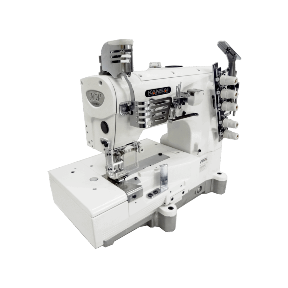 Kansai Special NW SERIES - 3 Needle, Flat Bed, Top and Bottom Cover Stitch Sewing Machine for Tape Binding