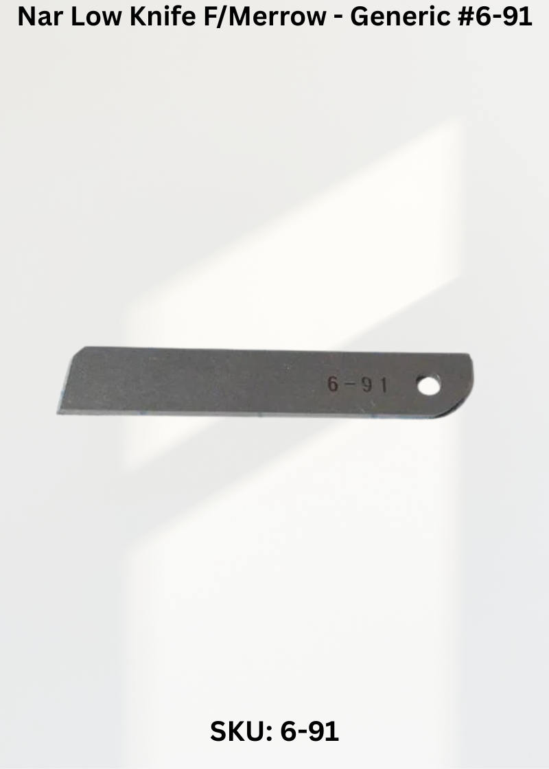 Nar Low Knife F/Merrow - Generic #6-91