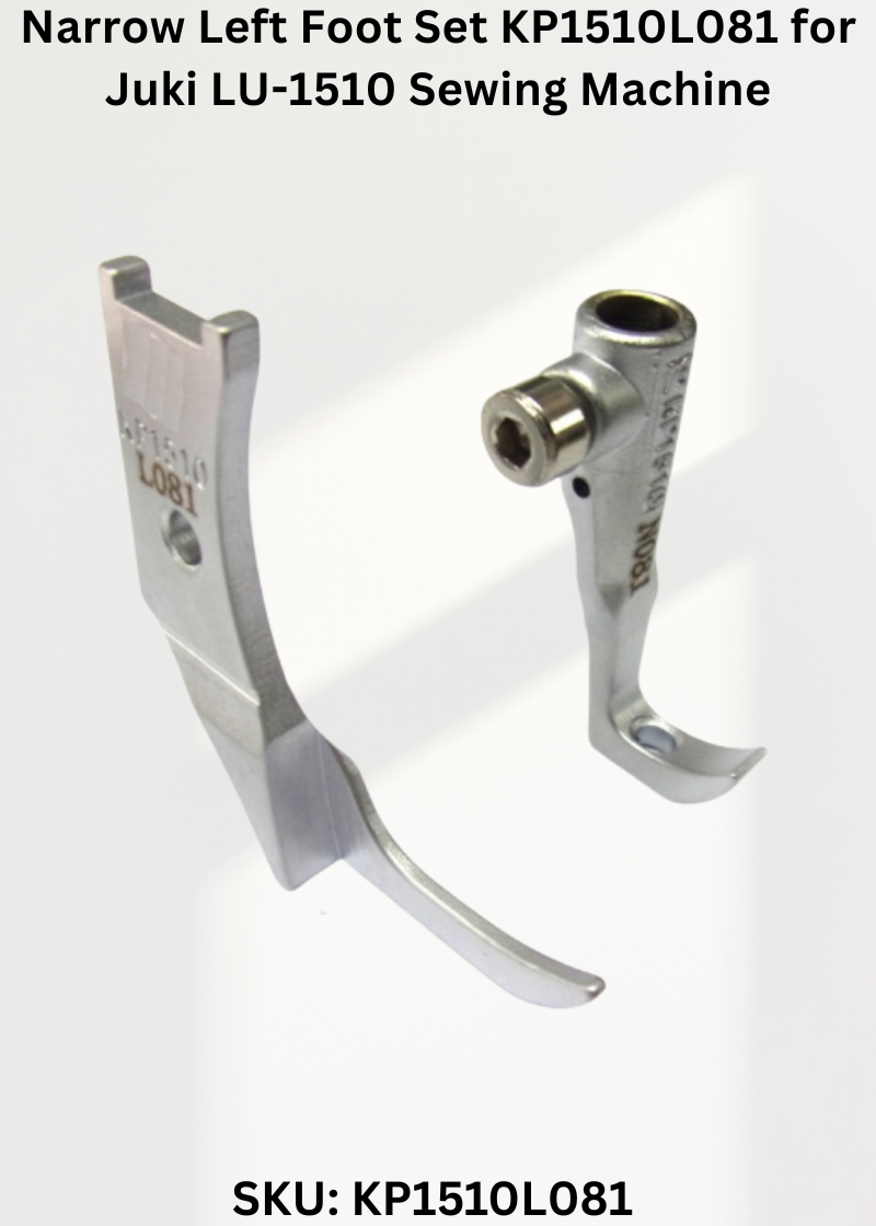 Narrow Left Foot Set KP1510L081 for Juki LU-1510 Sewing Machine