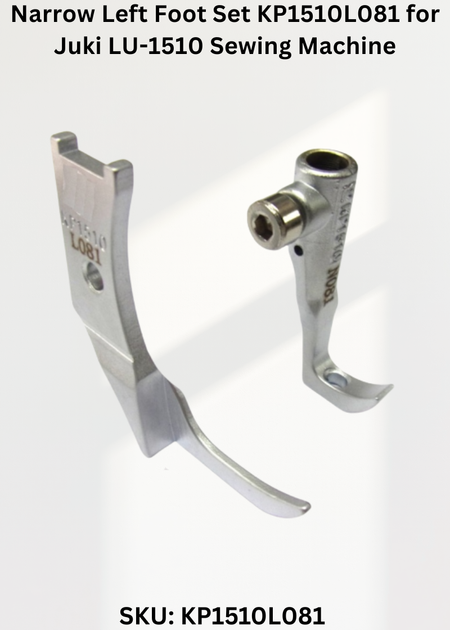 Narrow Left Foot Set KP1510L081 for Juki LU-1510 Sewing Machine