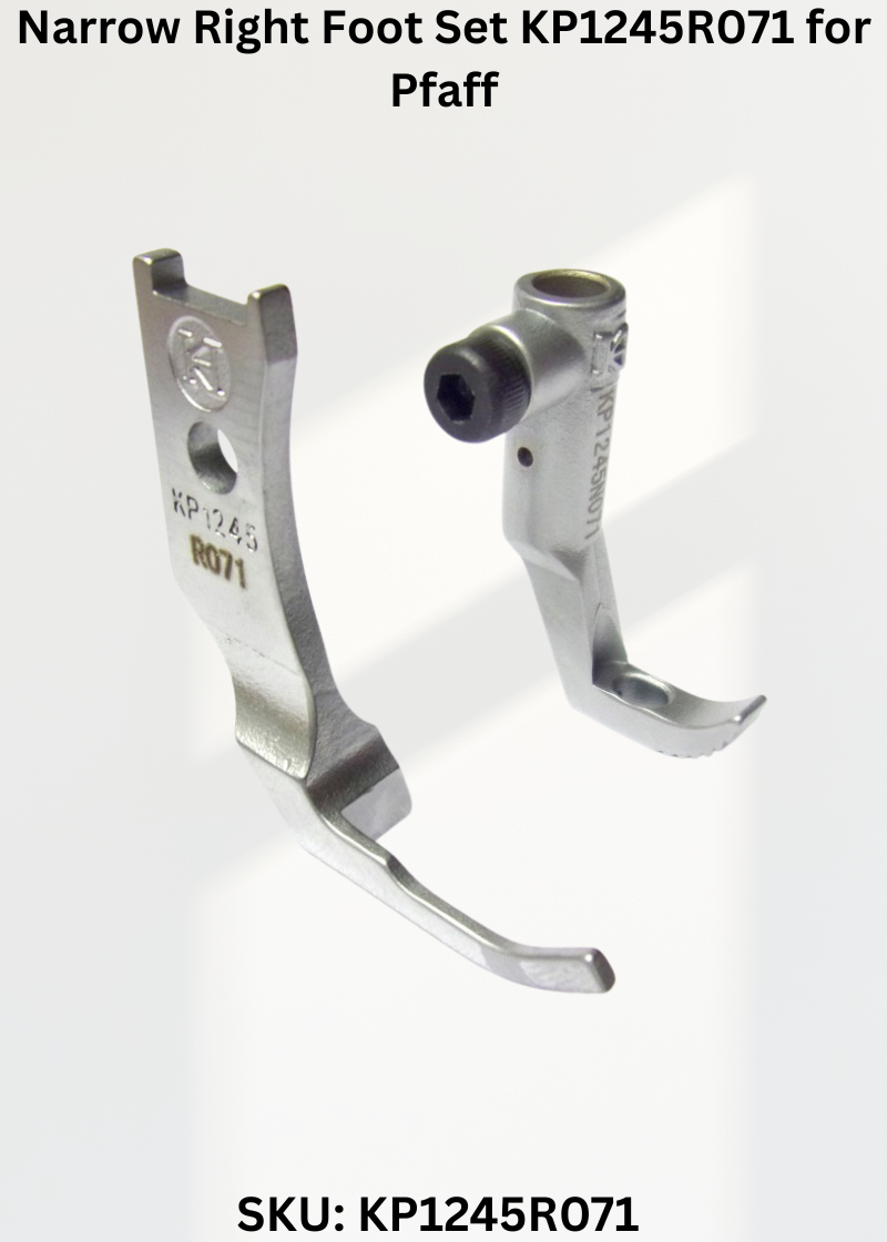 Narrow Right Foot Set KP1245R071 for Pfaff Industrial Sewing Machines