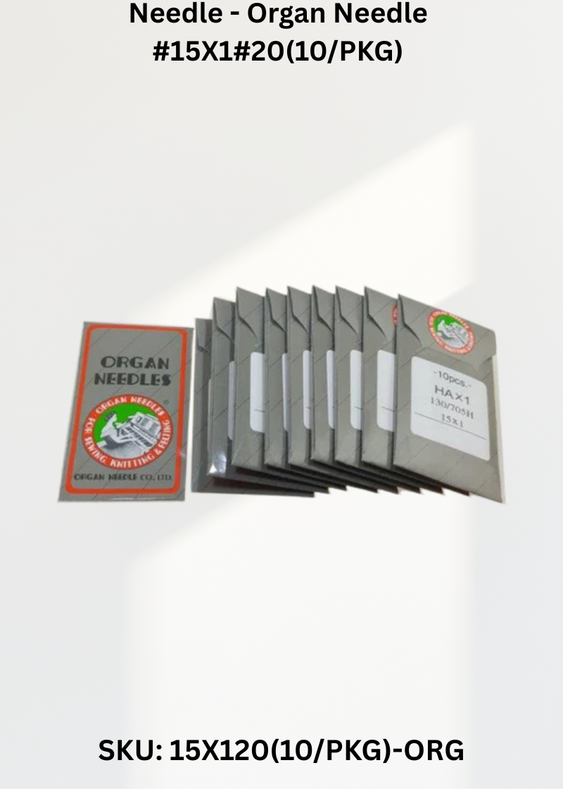 Needle - Organ Needle #15X1#20(10/PKG)