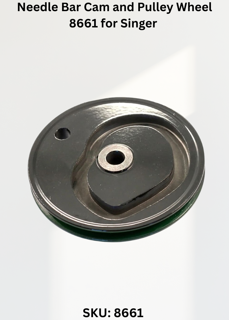 Needle Bar Cam and Pulley Wheel 8661 for Singer 29K-71 Sewing Machine