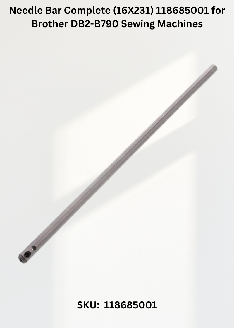 Needle Bar Complete (16X231) 118685001 for Brother DB2-B790 Sewing Machines