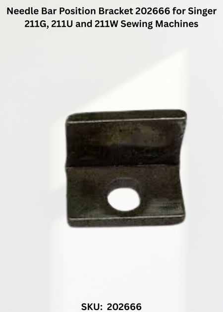Needle Bar Position Bracket 202666 for Singer 211G, 211U and 211W Sewing Machines