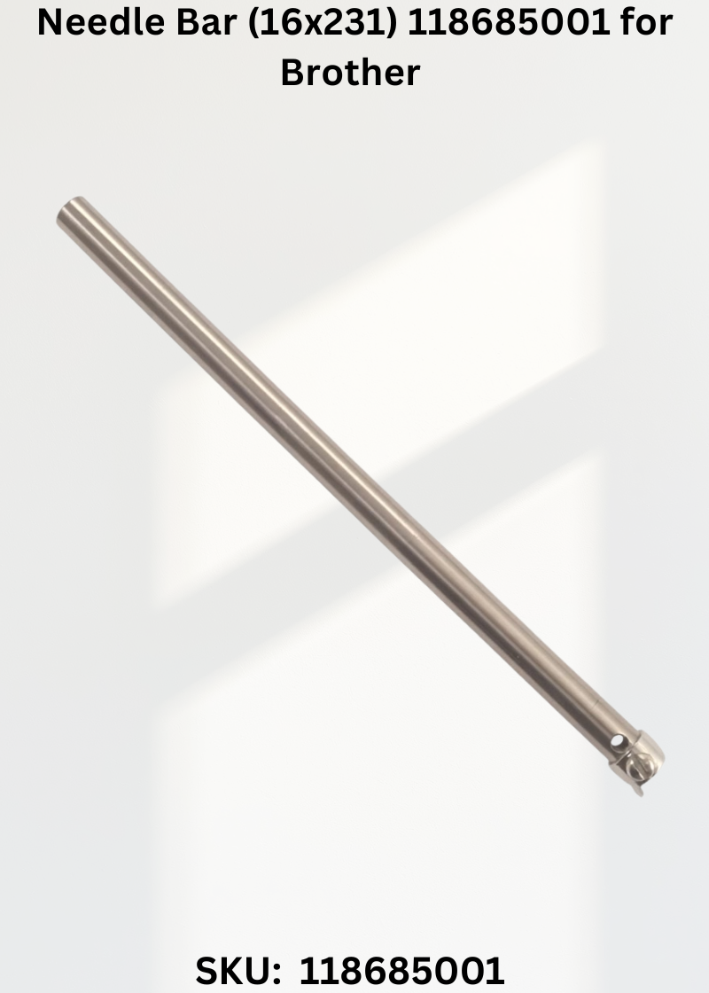 Needle Bar (16x231) 118685001 for Brother DB2-B791 and Brother DB2-B790 Sewing Machines