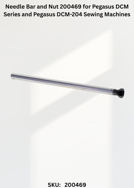 Needle Bar and Nut 200469 for Pegasus DCM Series and Pegasus DCM-204 Sewing Machines