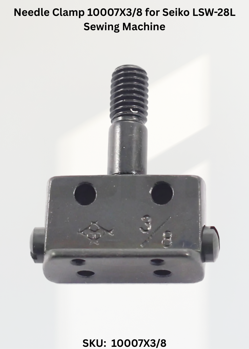 Needle Clamp 10007X3/8 for Seiko LSW-28L Sewing Machine