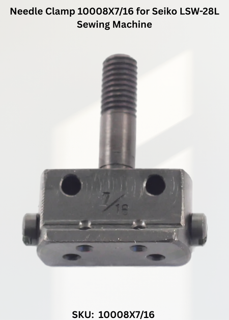 Needle Clamp 10008X7/16 for Seiko LSW-28L Sewing Machine