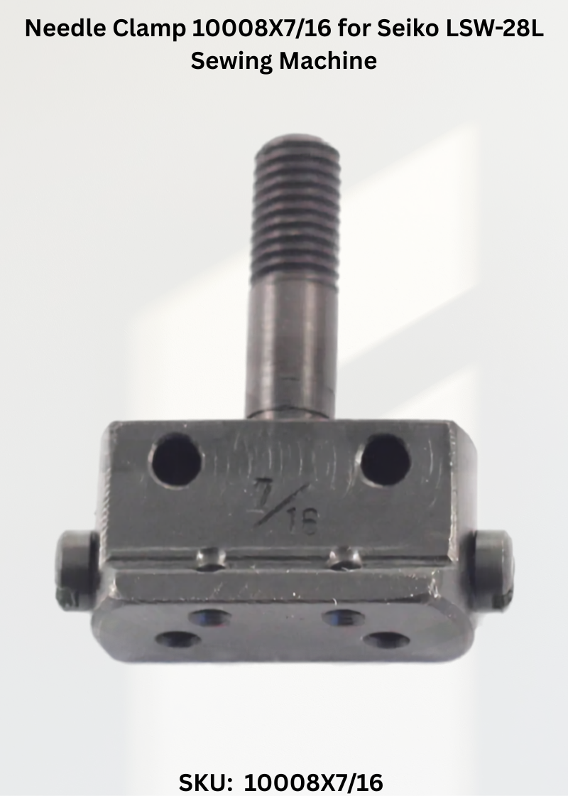 Needle Clamp 10008X7/16 for Seiko LSW-28L Sewing Machine