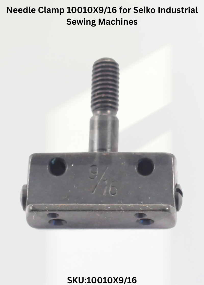 Needle Clamp 10010X9/16 for Seiko Industrial Sewing Machines