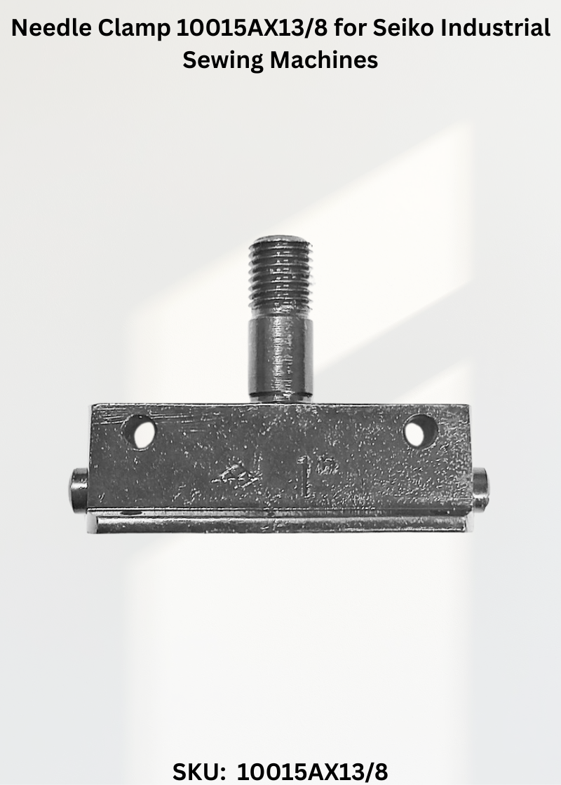 Needle Clamp 10015AX13/8 for Seiko Industrial Sewing Machines